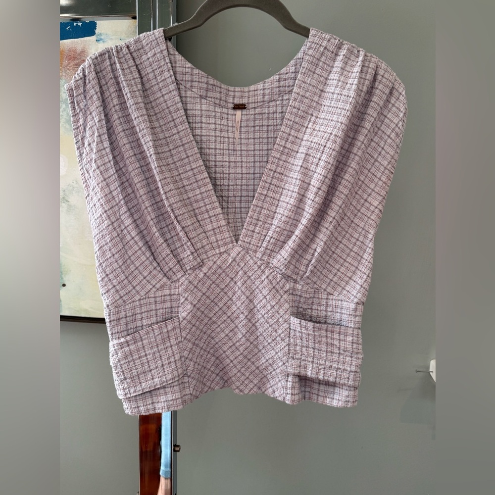 Free People “ Always on my mind”  pullover blouse